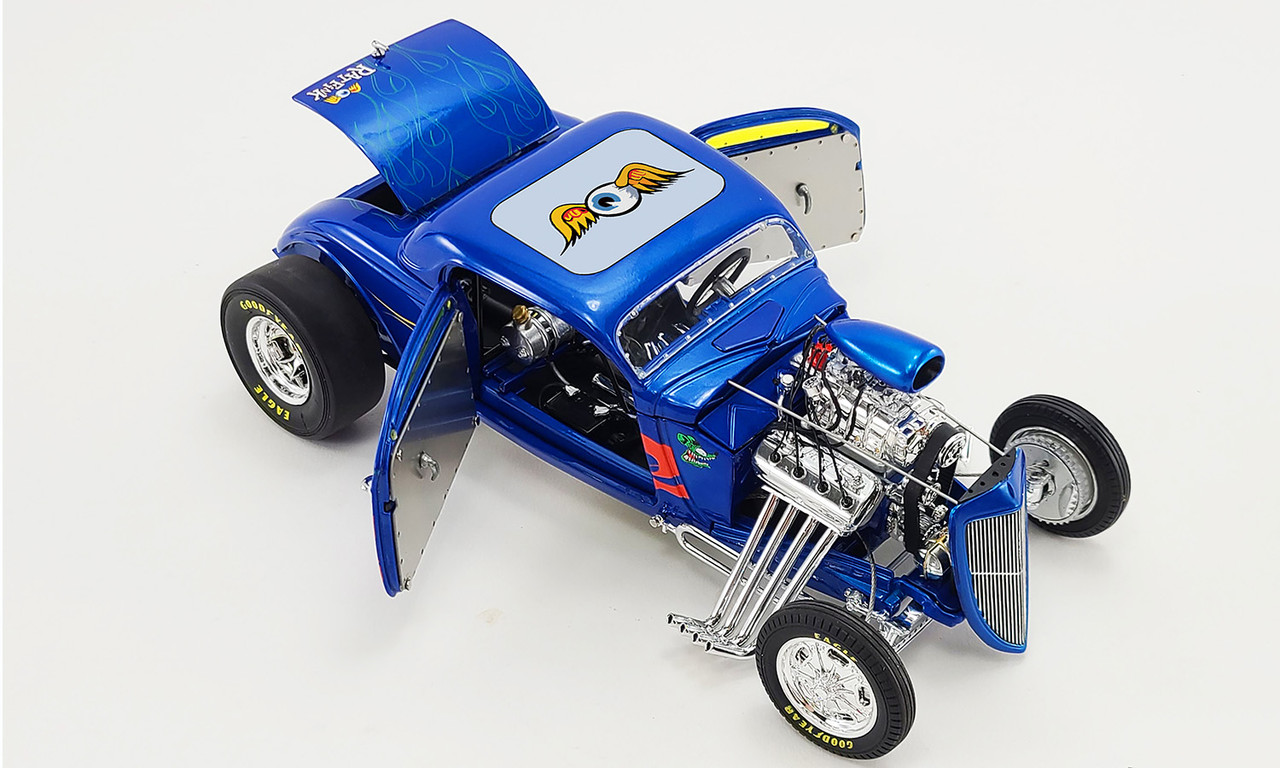 Fink 1934 Blown Altered Coupe ラットフィンク Amazon | ACME 1:18 Rat Fink 1934 Blown Altered Coupe ラット