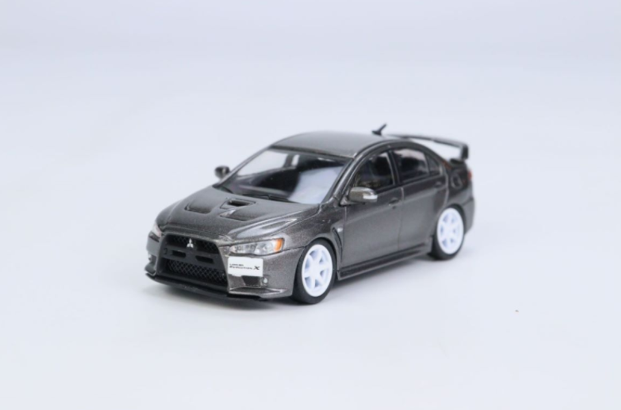  1/64 BM Creations Mitsubishi Lancer EVO X Grey LHD 