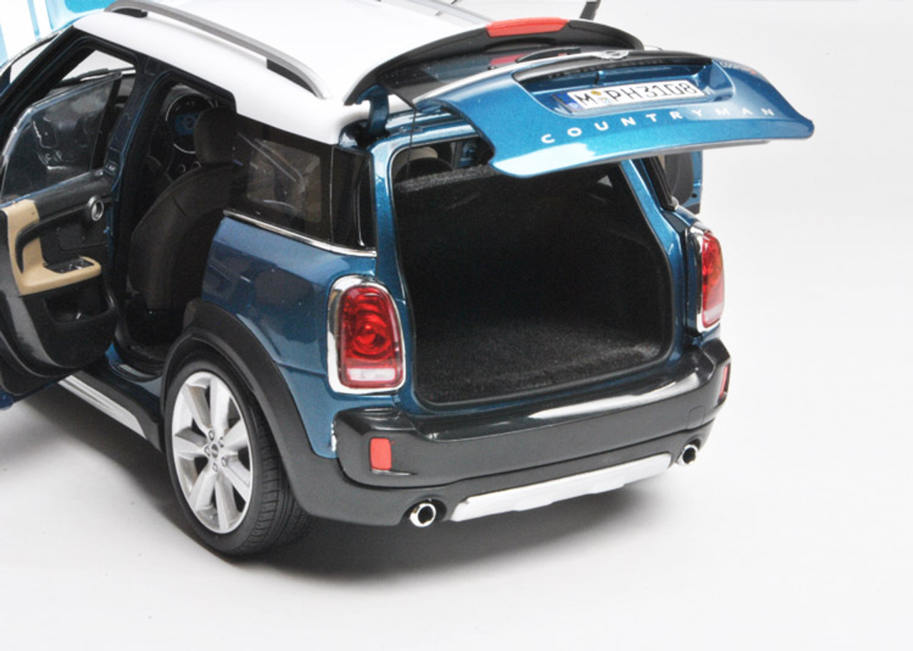 1/18 Dealer Edition MINI COOPER S COUNTRYMAN (BLUE) Diecast Car