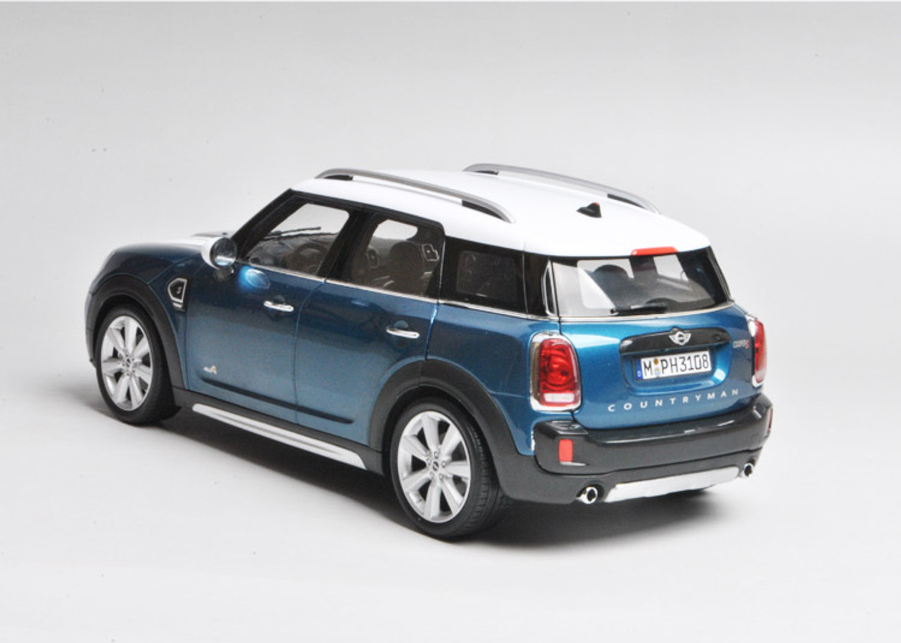 1/18 Dealer Edition MINI COOPER S COUNTRYMAN (BLUE) Diecast Car Model