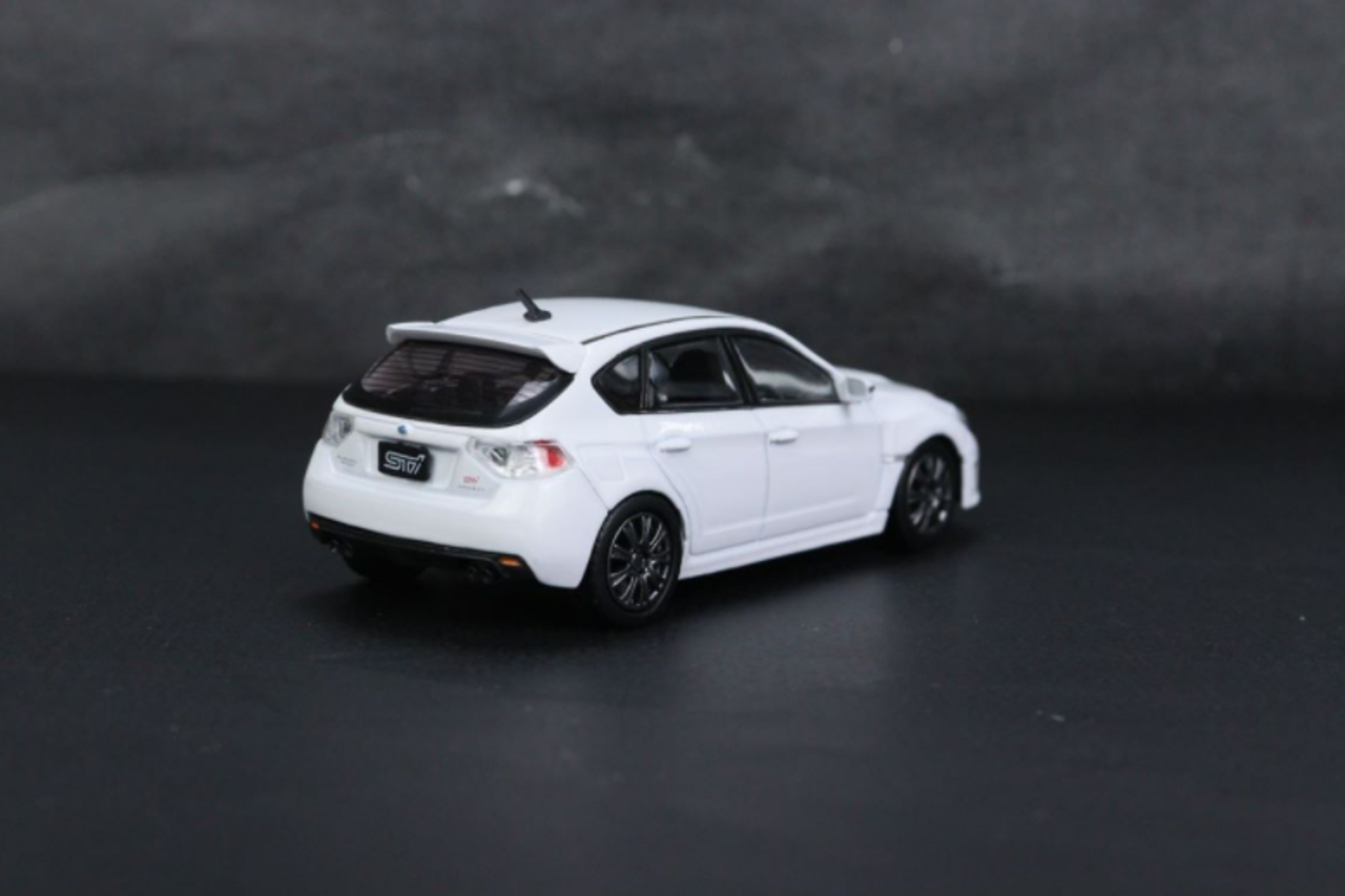  1/64 BM Creations Subaru 2009 Impreza WRX White RHD