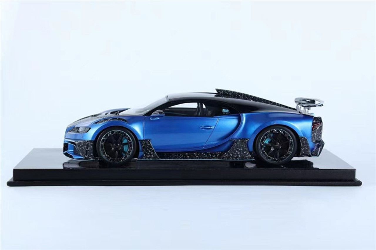 1/18 VMB Bugatti Mansory Chiron 2.0 (Blue) Resin Car Model Limited 99 Pieces