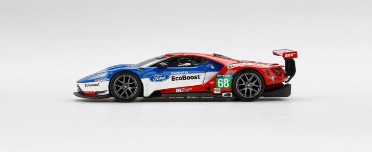 1/64 Mini GT Ford GT LMGTE PRO #68 "Chip Ganassi Team USA" 24H of Le Mans Class Winner (2016) Limited Edition Diecast Car Model
