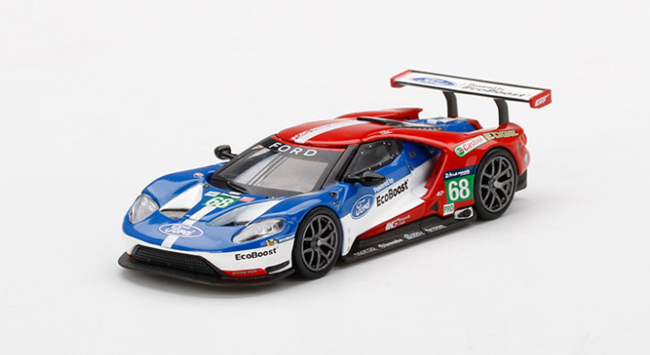 Set of 4 pieces Ford GT LMGTE PRO "Ford Chip Ganassi Team" 24H of Le Mans (2016) Limited Edition to 5000 pieces Worldwide 1/64 Diecast Model Cars by True Scale Miniatures