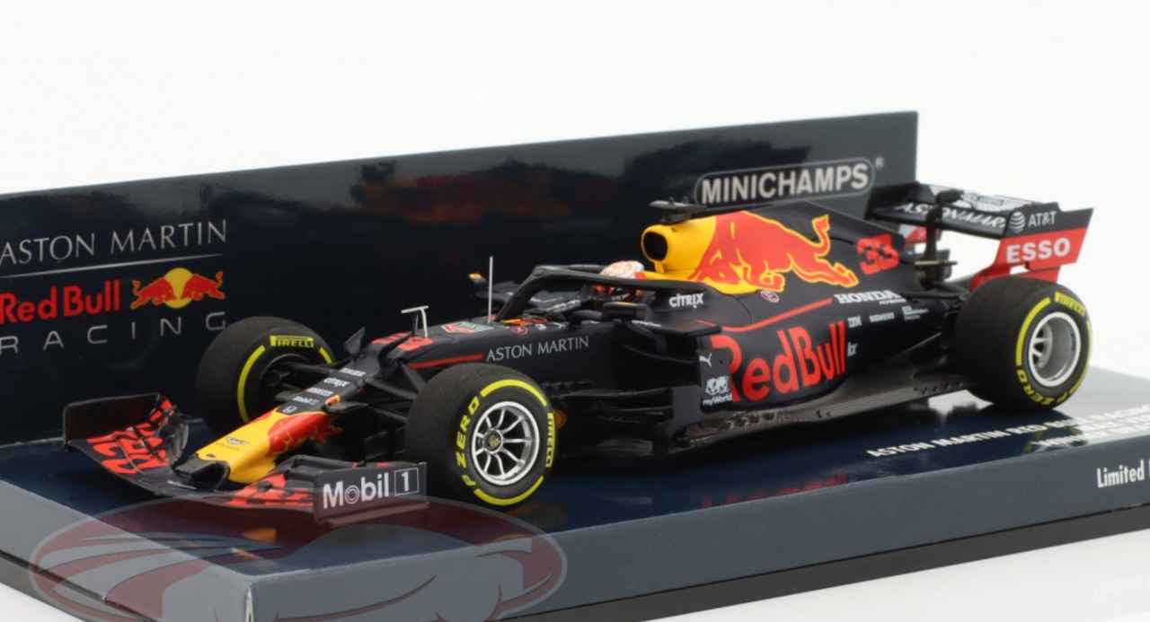1/43 Minichamps 2019 Max Verstappen Red Bull RB15 #33 winner Brazil GP F1 Car Model