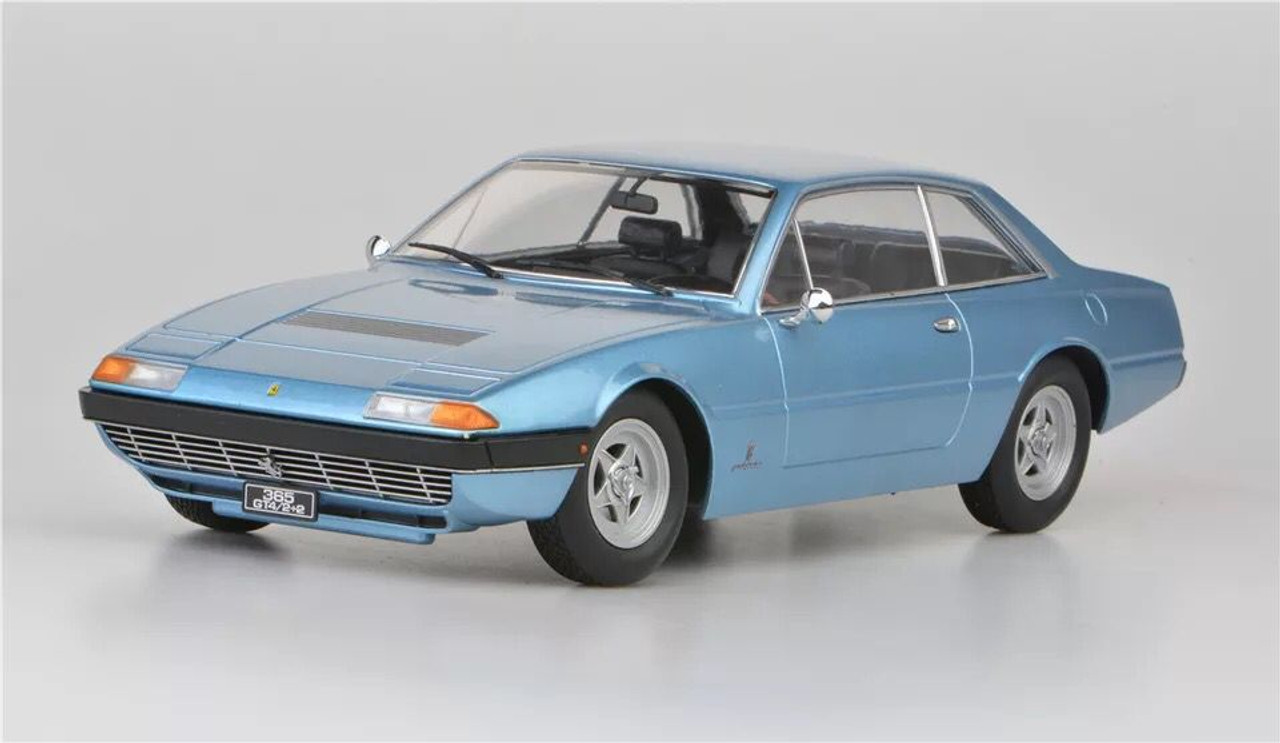 1/18 KK Scale 1972 Ferrari 365 GT4 2+2 (Blue) Resin Model