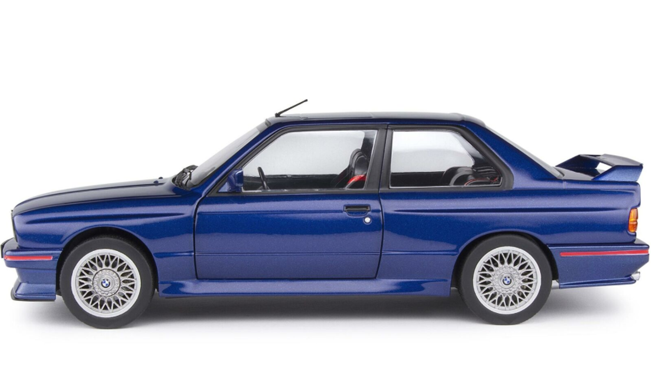  1/18 Solido 1990 BMW E30 M3 (Mauritus Blue) Diecast Car Model