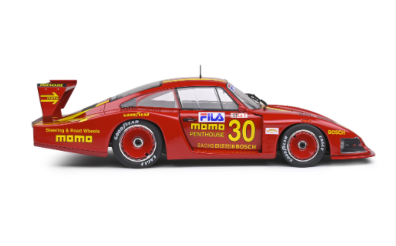  1/18 Solido PORSCHE 935 MOBYDICK - 24H LE MANS 1982 - MORETTI Diecast Car Model