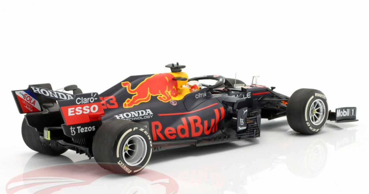 1/18 Minichamps 2021 Verstappen Red Bull RB16B #33 winner France GP F1 World Champion Car Model