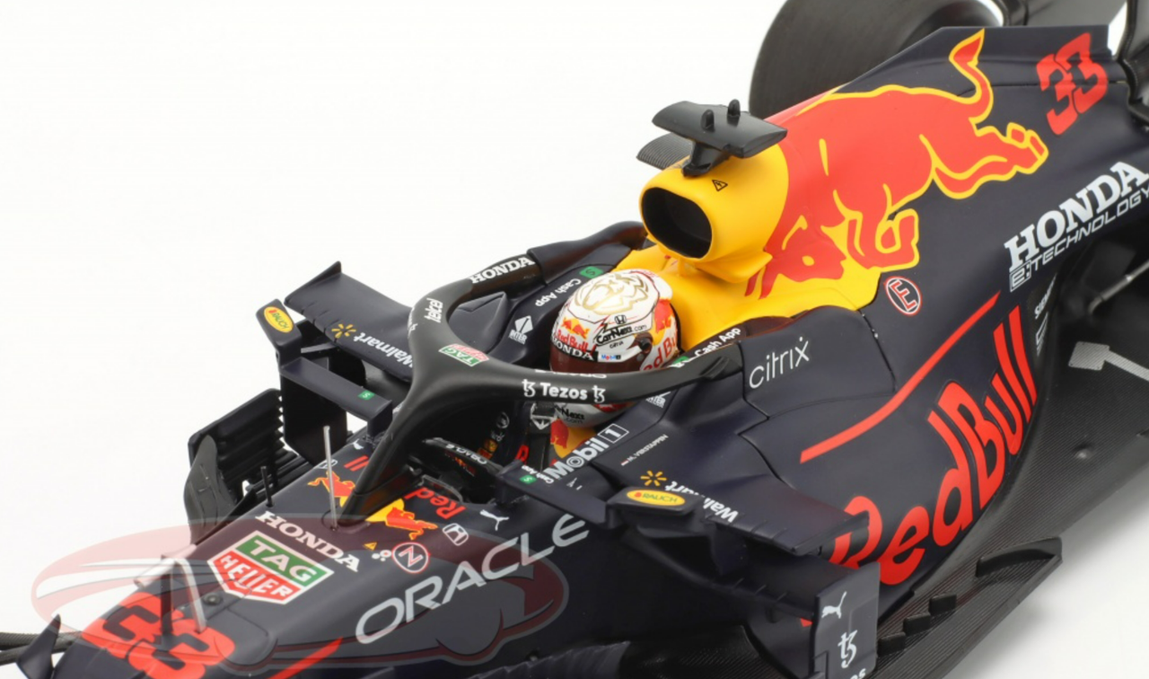 Minichamps  Verstappen Red Bull RBB # winner France