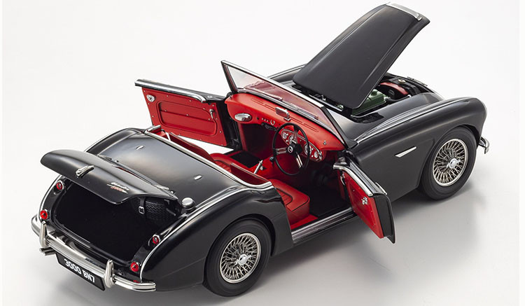 1/18 Kyosho Austin Healey 3000 Mk-1 (BN7) Convertible RHD (Right