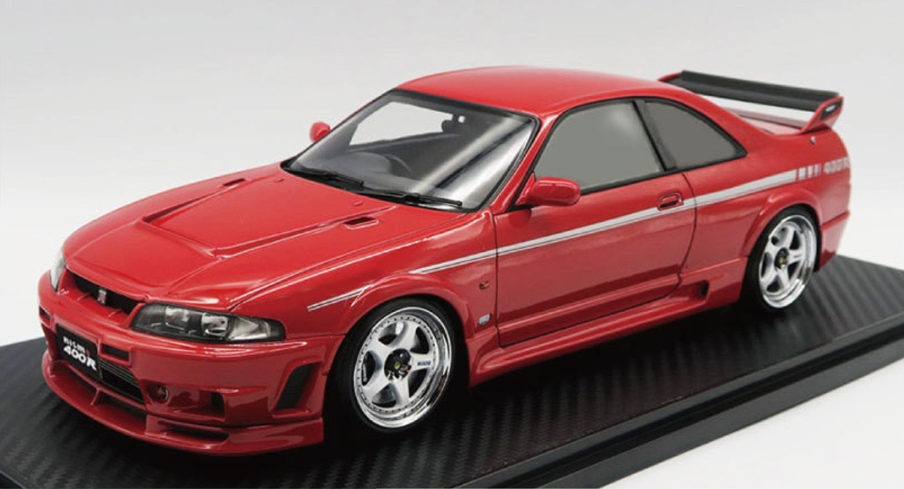 1/18 Ignition Model Nismo R33 GT-R 400R Red Resin Car Model