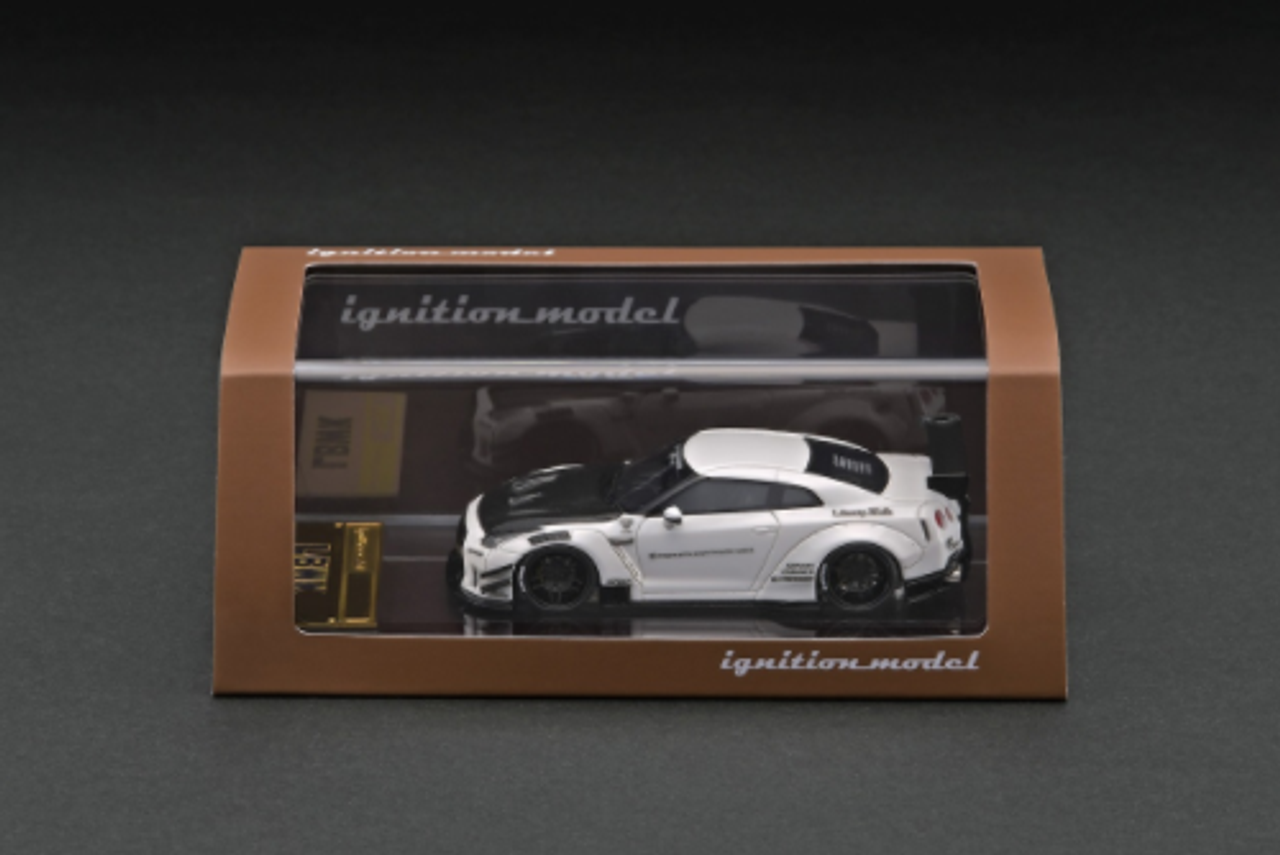 1/64 Ignition Model LB-WORKS Nissan GT-R R35 type 2 White Resin 