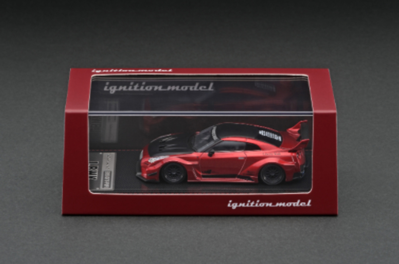 1/64 Ignition Model LB-Silhouette WORKS GT Nissan 35GT-RR Red Metallic Diecast Car Model