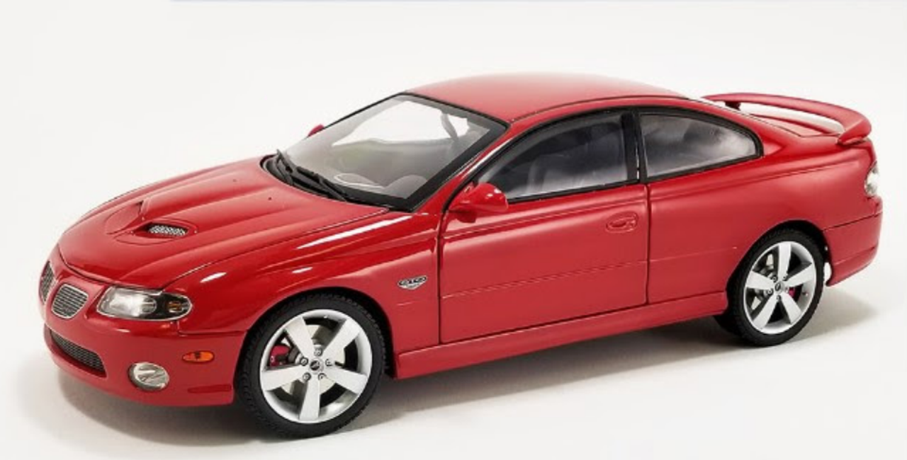 1/18 GMP 2006 Pontiac GTO (Spice Red with Black Interior) Diecast Car Model Limited