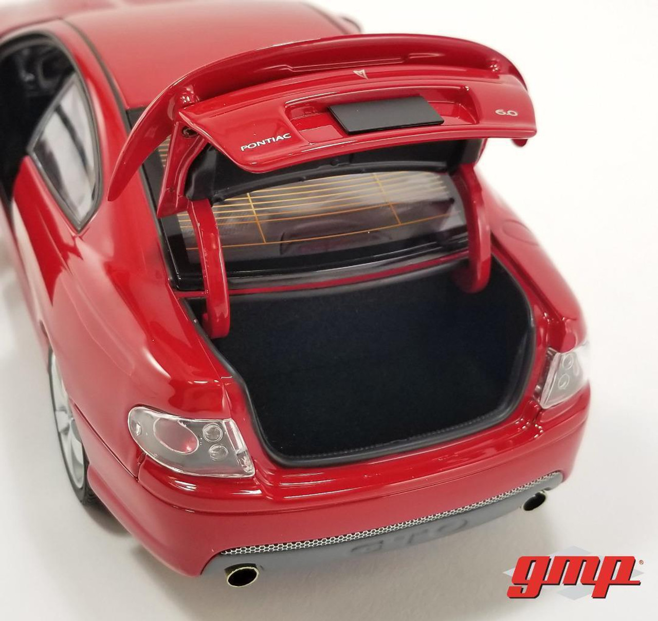 1/18 GMP 2006 Pontiac GTO (Spice Red with Black Interior) Diecast Car Model Limited