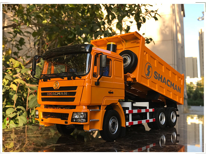 Dealer Edition 1/24 SHACMAN F3000 Dump Truck (Yellow
