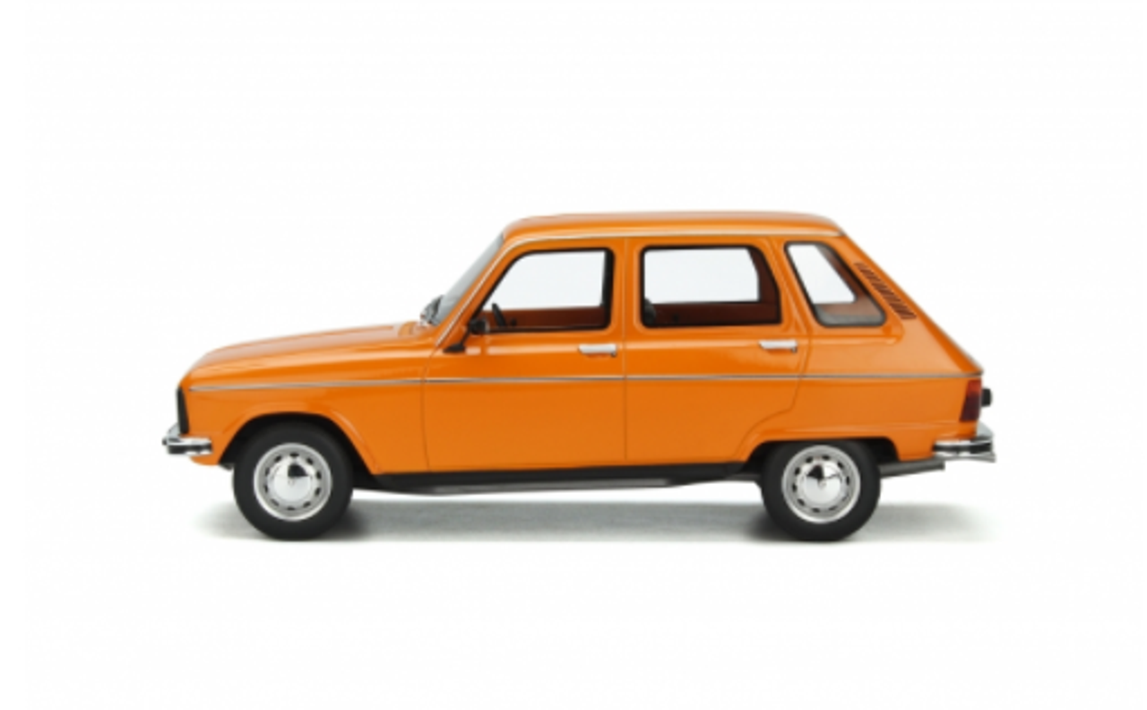  1/18 OTTO Renault 6 TL (Orange) Resin Car Model