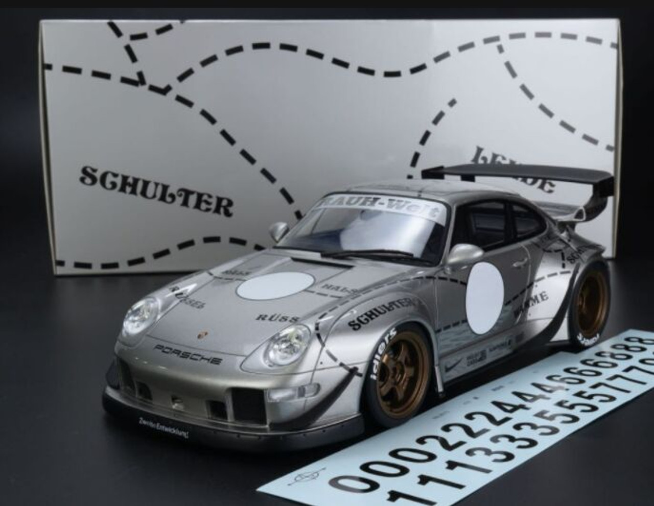 人気の新作 ポルシェ RWB パープル 1/18 993 ミニカー - kintarogroup.com