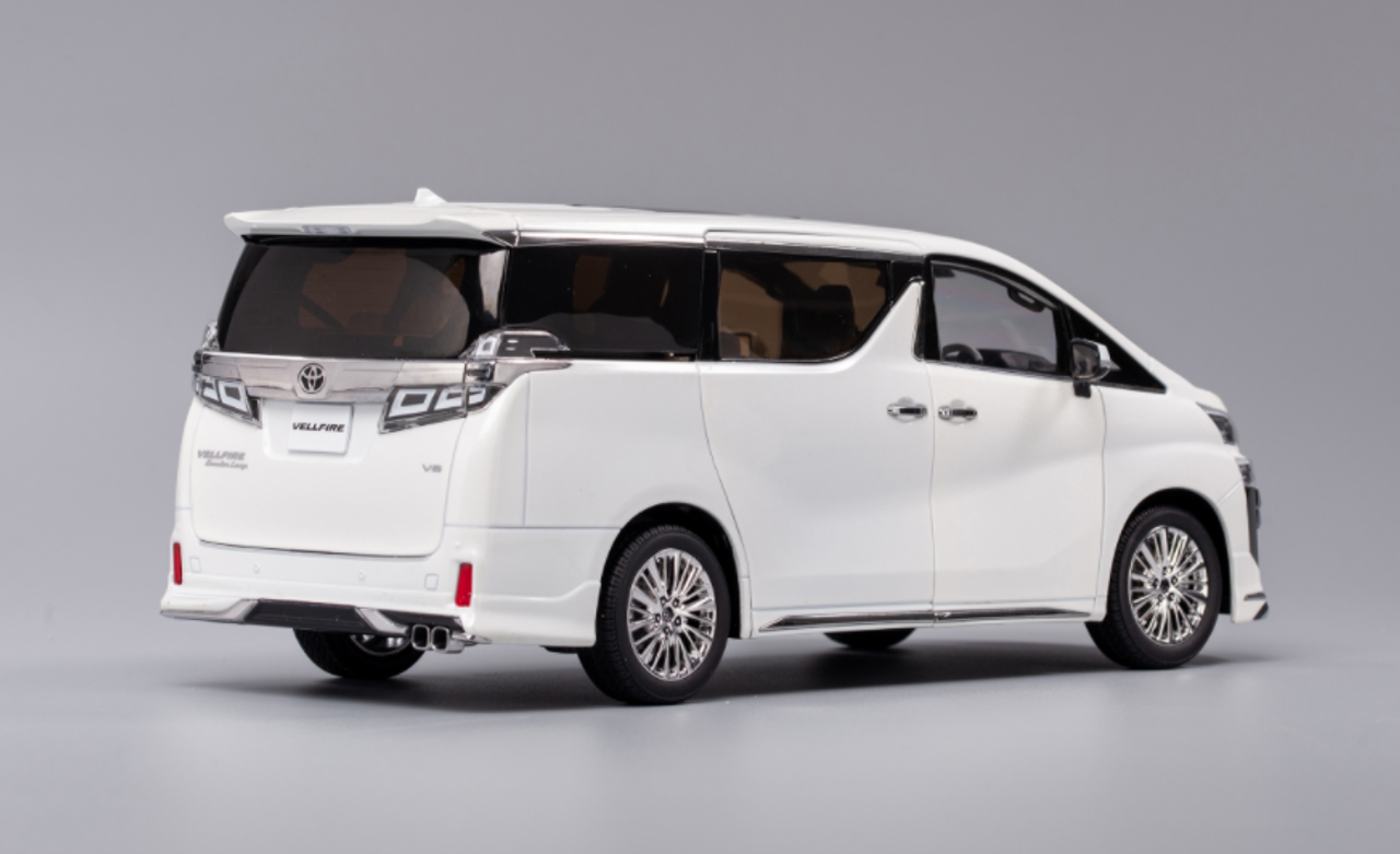 1/18 Kengfai Toyota Vellfire RHD (White) Diecast Car Model