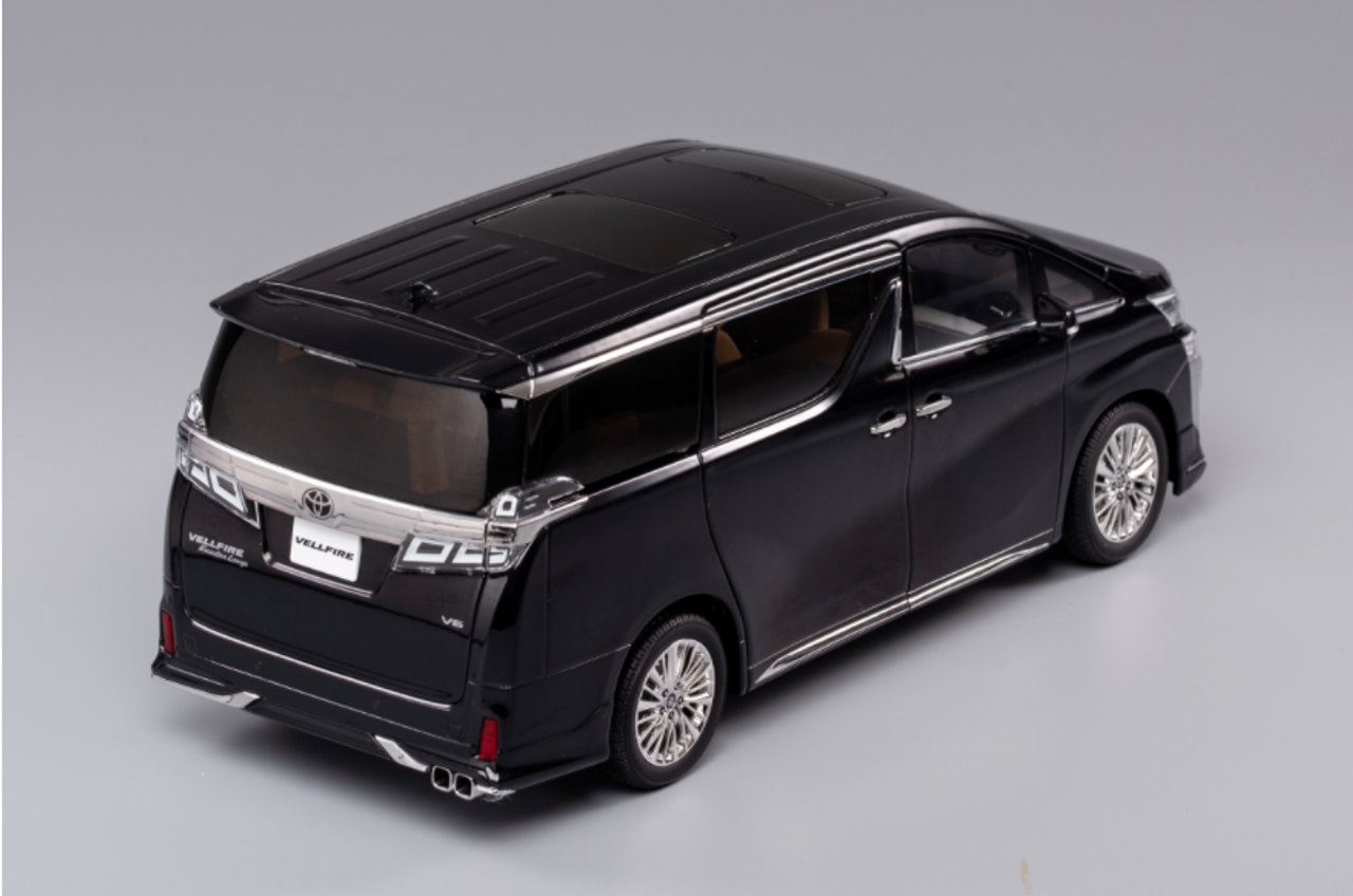 1/18 Kengfai Toyota Vellfire LHD (Black) Diecast Car Model