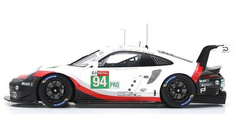 1/12 Porsche 911 RSR #94 24H Le Mans 2018 Porsche GT Team R. Dumas