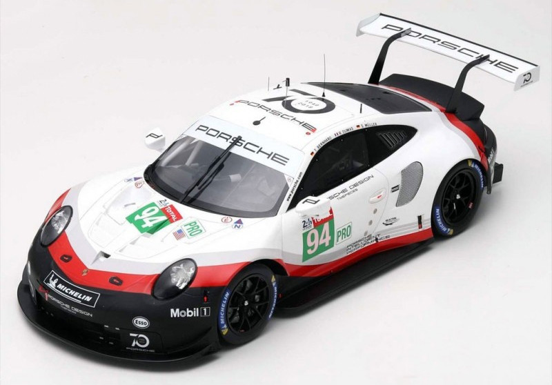 1/12 Porsche 911 RSR #94 24H Le Mans 2018 Porsche GT Team R. Dumas