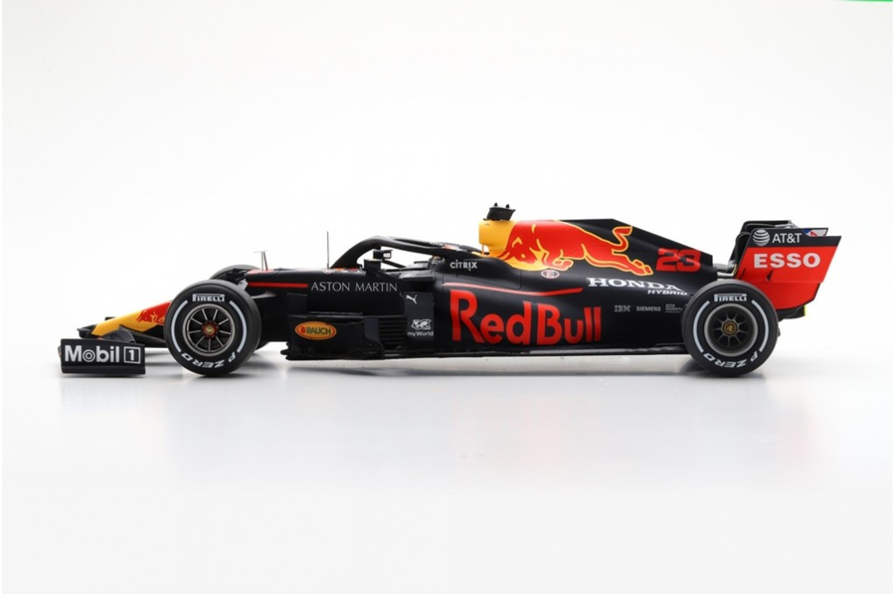 1/18 Spark Aston Martin Red Bull Racing RB16 No.23 Barcelona Test 2020 Red Bull Racing Alexander Albon Car Model