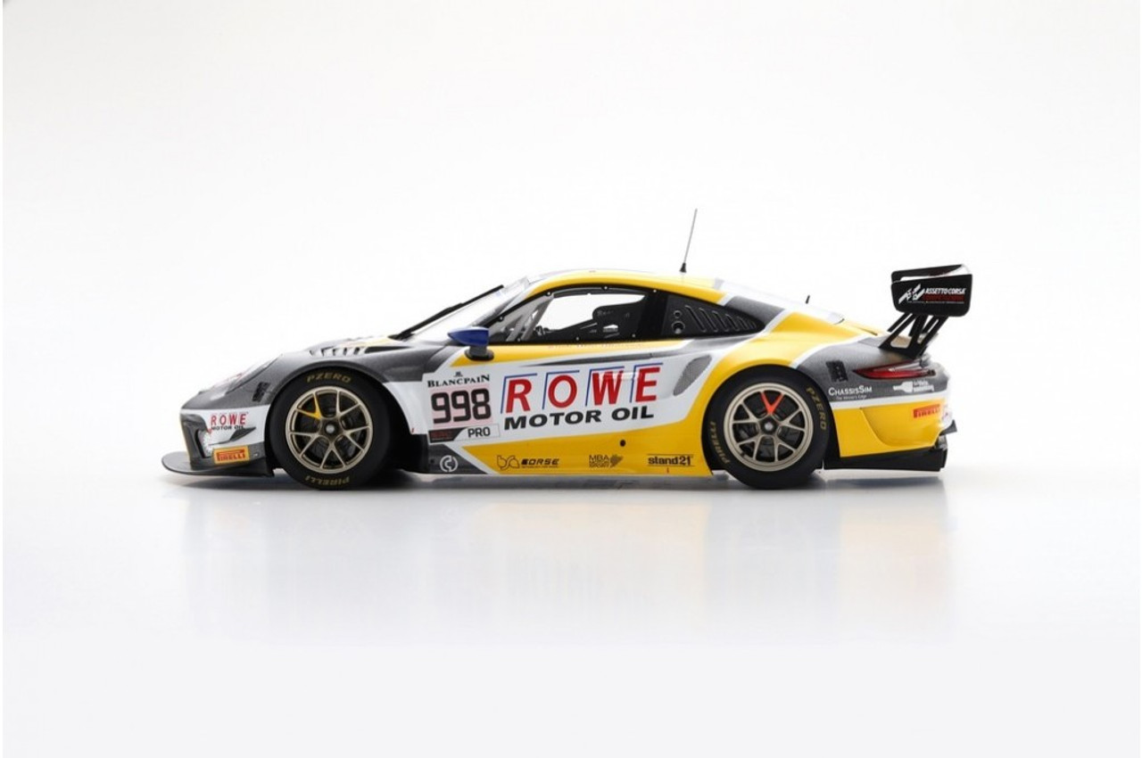 1/18 Porsche 911 GT3 R No.998 ROWE Racing 2nd 24H Spa 2019 F. Makowiecki -  P. Pilet - N. Tandy Limited 500