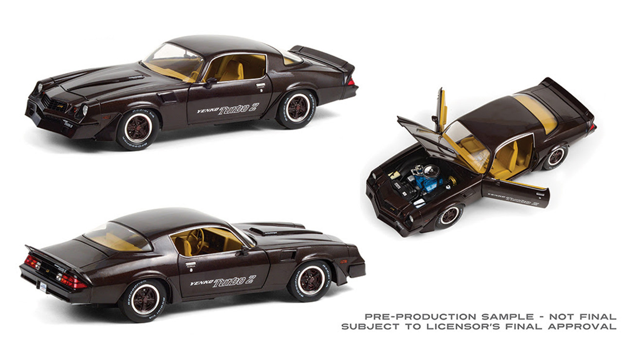 1/18 1981 Chevrolet Chevy Camaro Z/28 Z28 Yenko Turbo Z (Turbo Brown)  Diecast Car Model