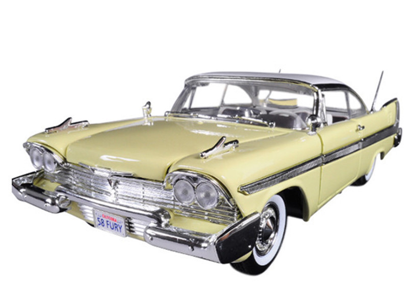1958 プリムス　フューリー　1/18 1/18 1958 Plymouth Fury (Beige) Diecast Car Model - LIVECARMODEL.com