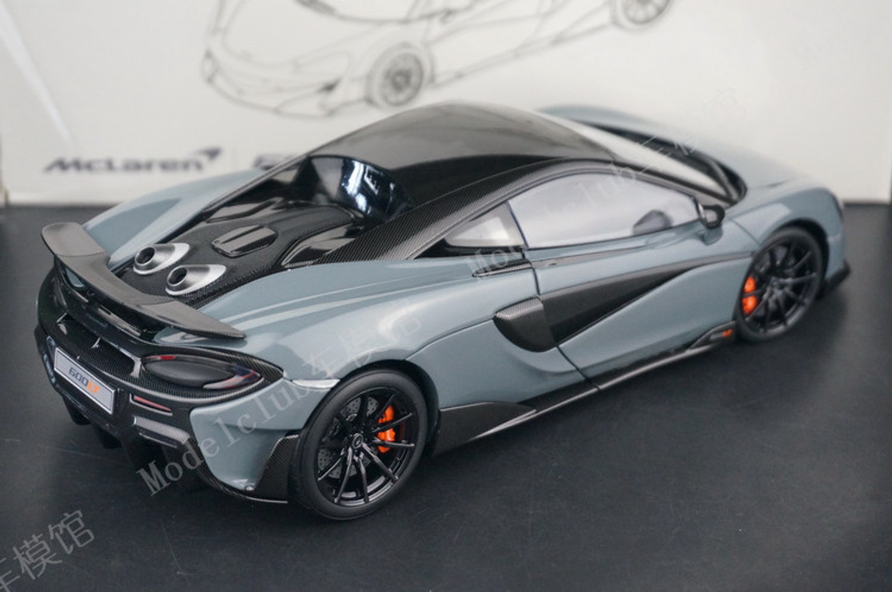 1/18 LCD McLaren 600LT (Grey) Diecast Car Model - LIVECARMODEL.com