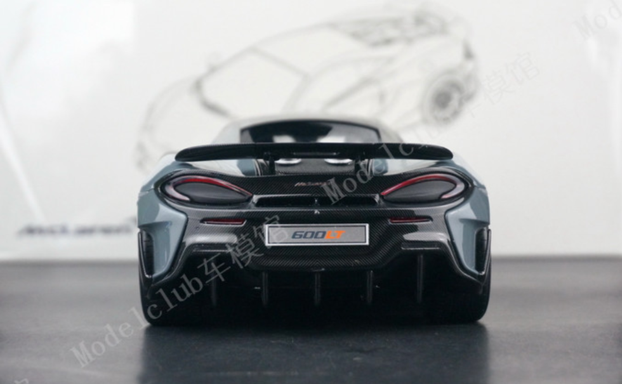 1/18 LCD McLaren 600LT (Grey) Diecast Car Model