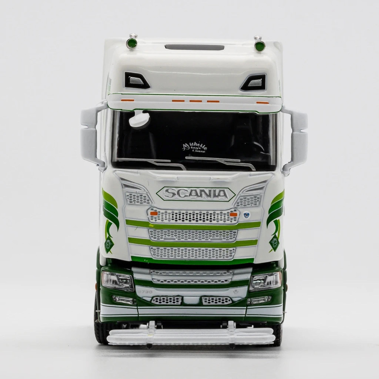 1/64 GCD Scania S730 Heavy Duty Truck Head (Green) Diecast Car Model