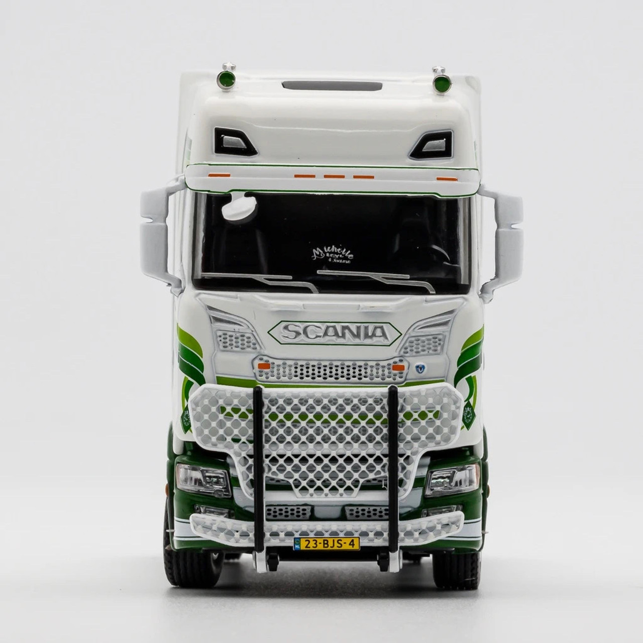 1/64 GCD Scania S730 Heavy Duty Truck Head (Green) Diecast Car Model