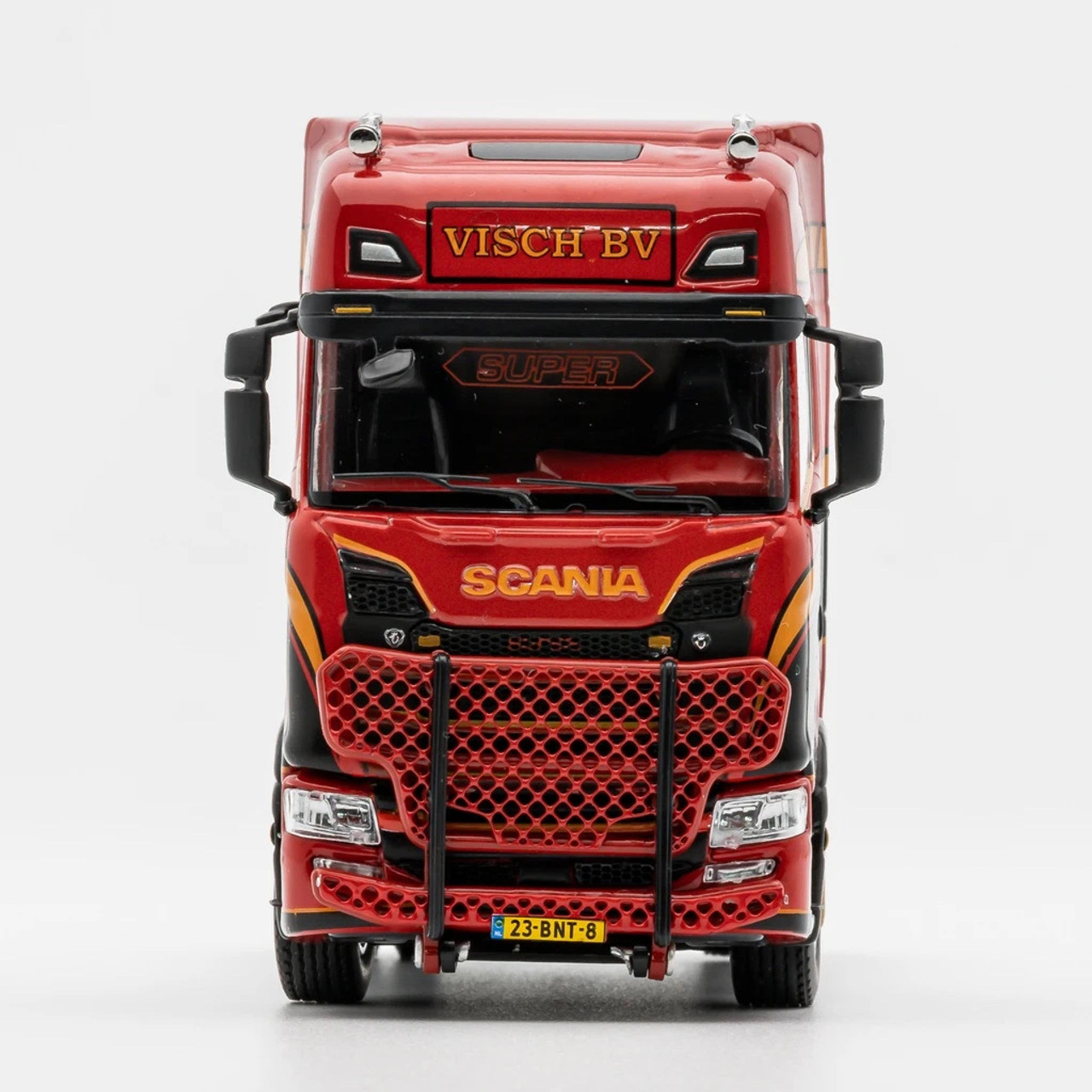 1/64 GCD Scania S730 Heavy Duty Truck Head (Red) Diecast Car Model