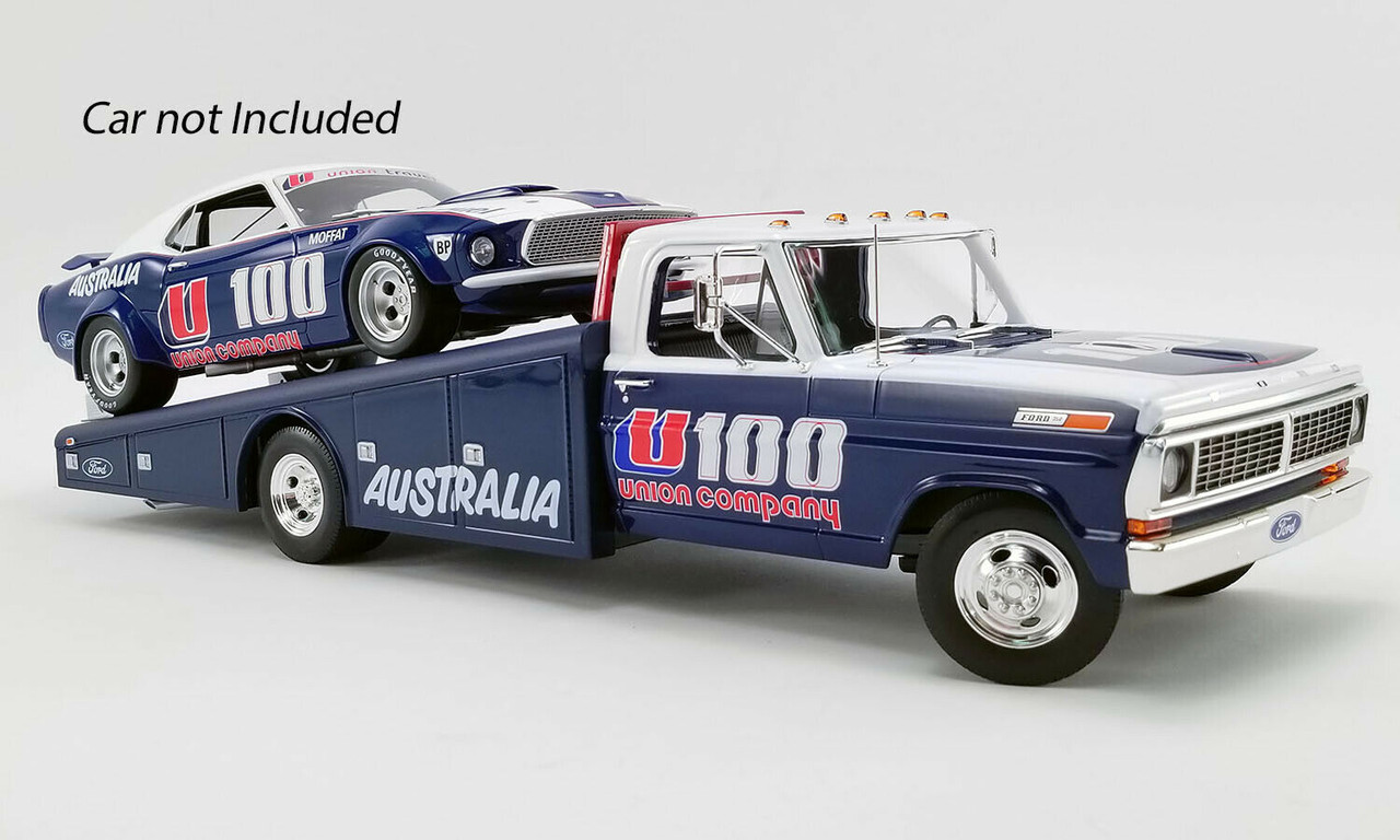 1/18 ACME 1970 Ford F-350 Ramp Truck - U100 -Allan Moffat Diecast Car Model