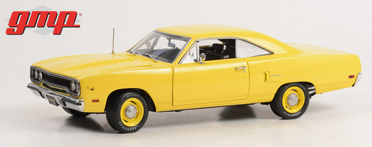 1/18 GMP 1970 Plymouth Road Runner (Yellow) Diecast Car Model