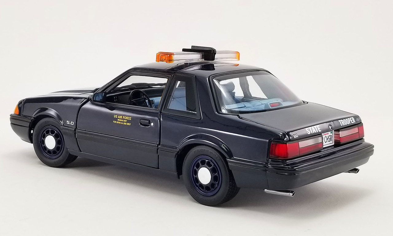 1/18 GMP 1988 Ford Mustang 5.0 SSP U.S. Air Force U2 Chase Car Dragon Chaser Diecast Car Model
