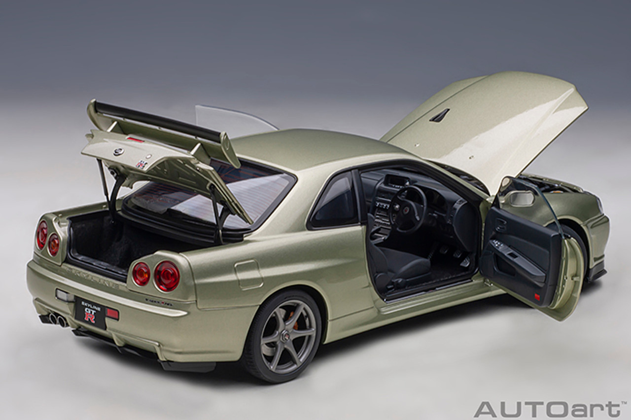 1/18 AUTOart Nissan Skyline GTR GT-R R34 V-Spec II 