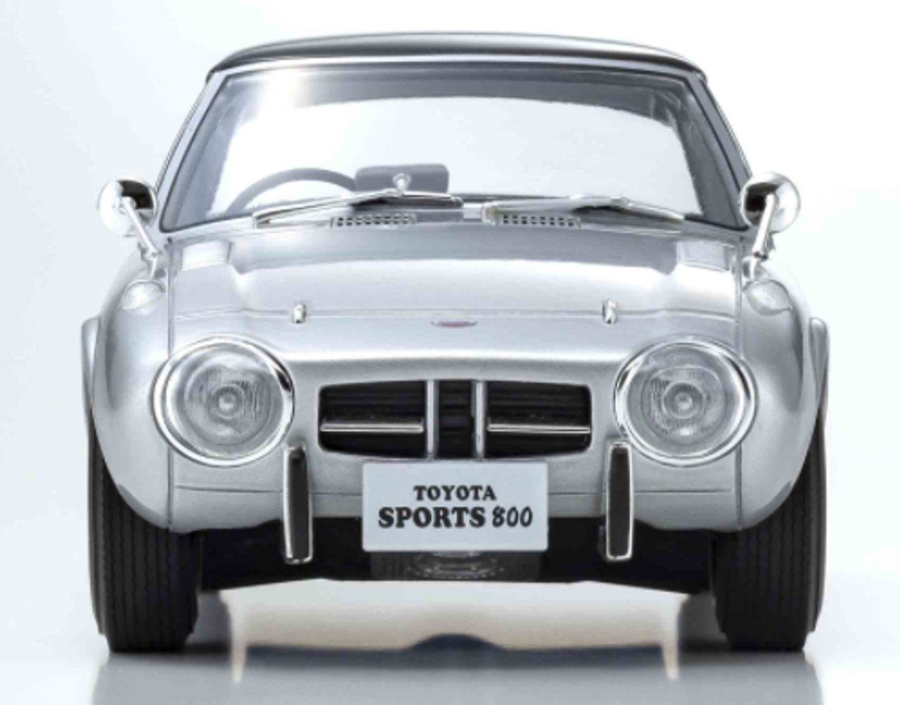 1/18 Kyosho Toyota Sports 800 Silver Resin Car Model 