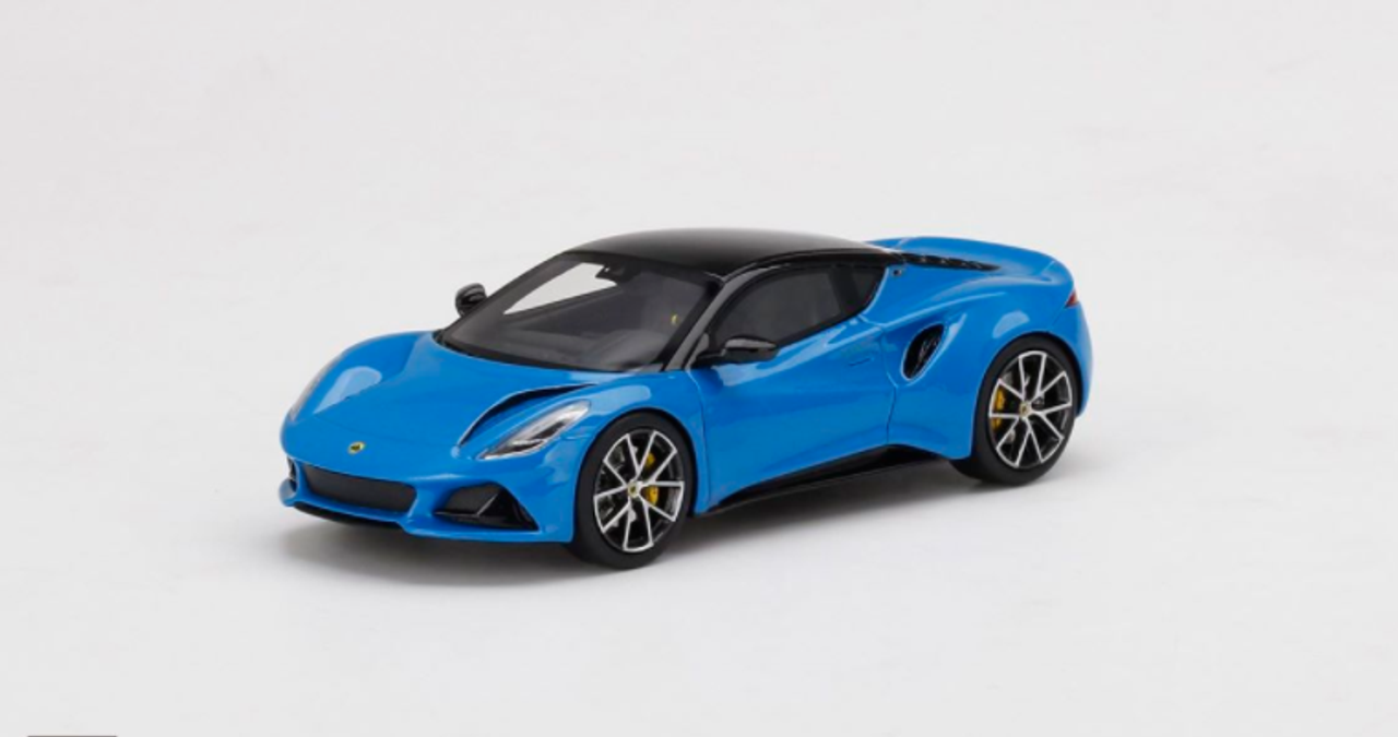  1/43 TSM Lotus Emira Seneca Blue Resin Car Model 