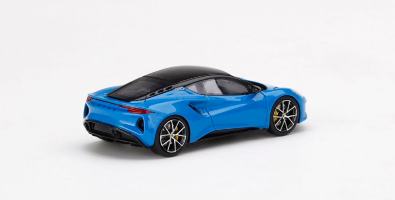 1/43 TSM Lotus Emira Seneca Blue Resin Car Model - LIVECARMODEL.com