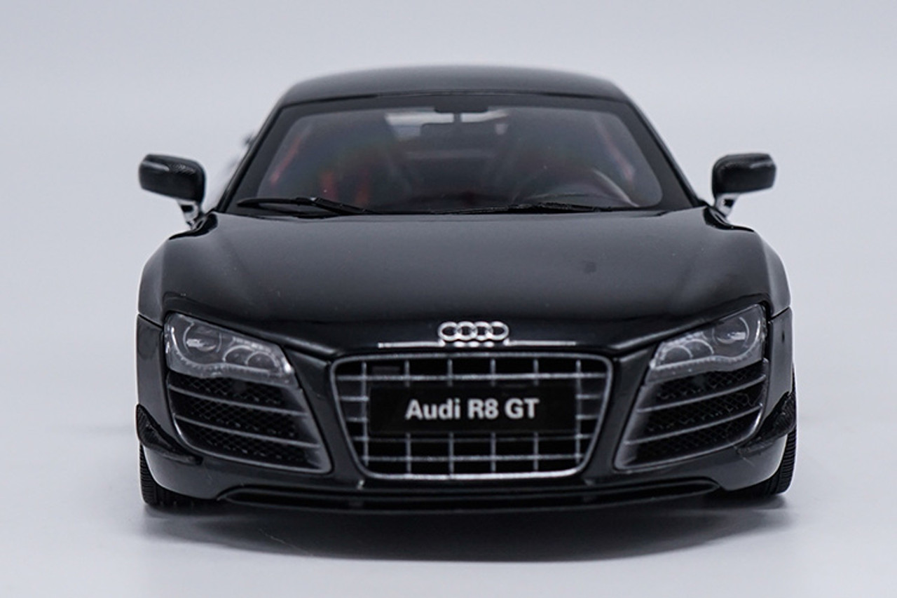 1/18 Kyosho Audi R8 GT 5.2 V10 FSI (Phantom Black) First generation  (2006–2015: Type 42) Diecast Car Model