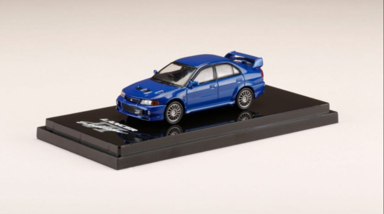 1/64 Hobby Japan MITSUBISHI LANCER GSR EVOLUTION 6 (CP9A) IJSSEL BLUE