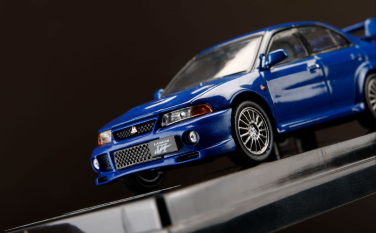 1/64 Hobby Japan MITSUBISHI LANCER GSR EVOLUTION 6 (CP9A) IJSSEL BLUE