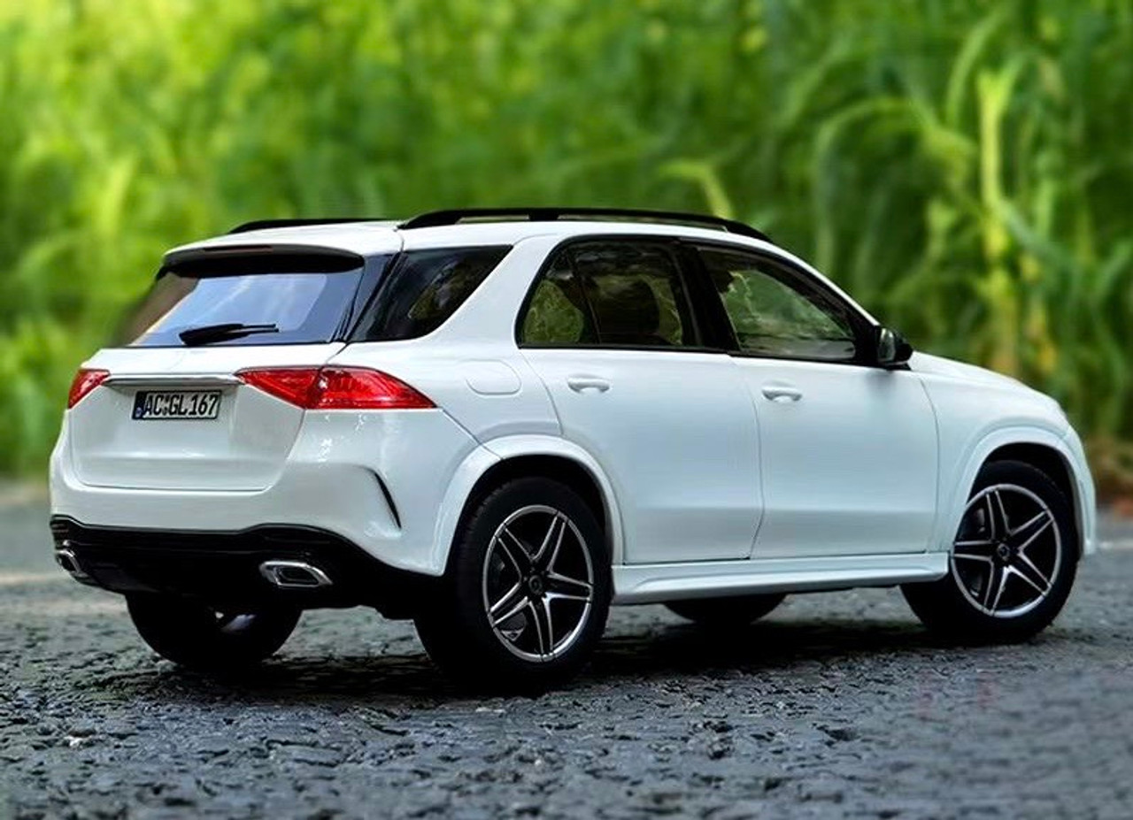 1/18 Dealer Edition 2019 2020 Mercedes-Benz Mercedes MB GLE GLE350 GLE400 GLE450 GLE500 GLE580 (White) Diecast Car Model