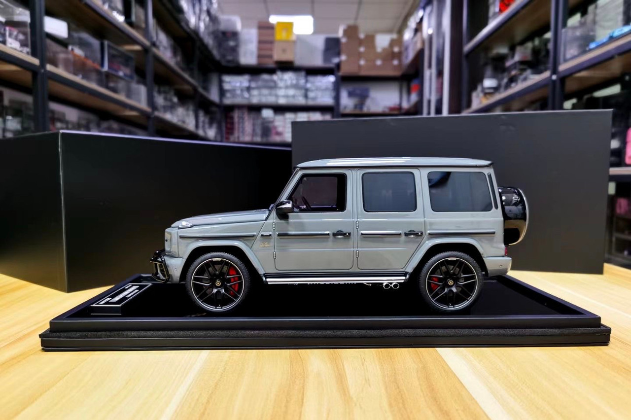 1/18 MH Motorhelix Mercedes-Benz Mercedes G63 AMG (Arabian Grey) Resin Car Model  Limited 99 Pieces