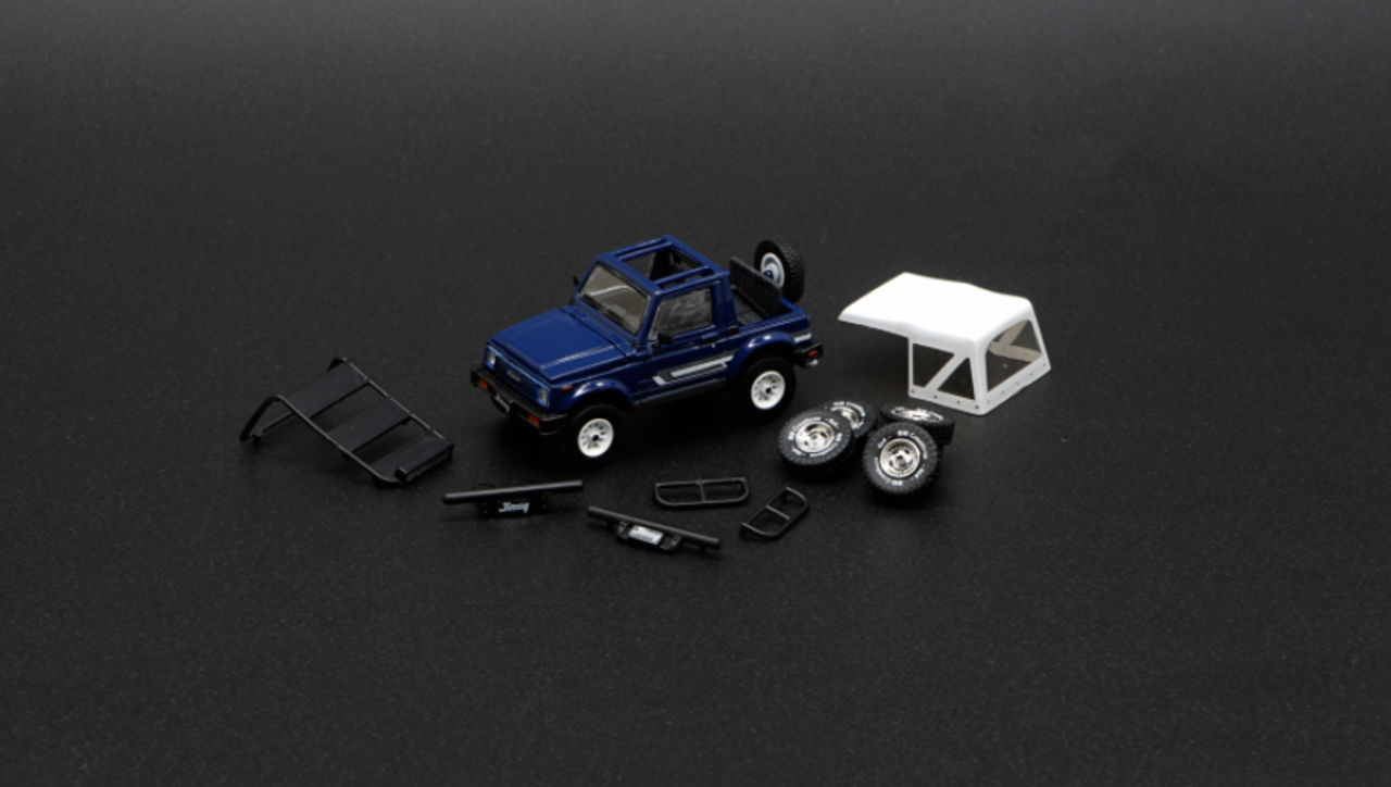  1/64 BM Creations Suzuki Jimny (SJ413) Blue