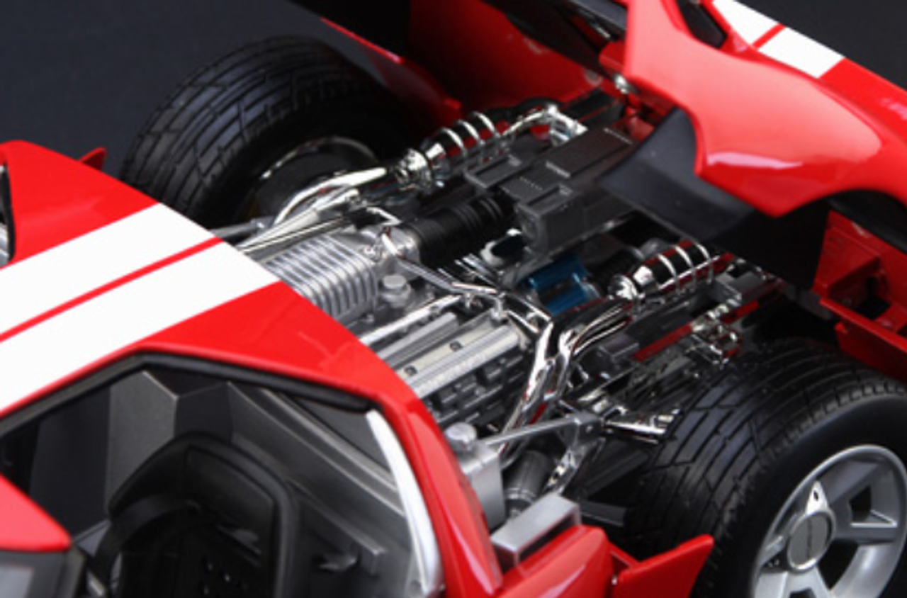 1/12 Motormax Ford GT (Red) Diecast Car Model